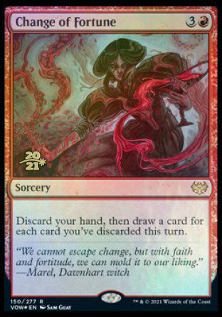 Change of Fortune [Innistrad: Crimson Vow Prerelease Promos] | The CG Realm