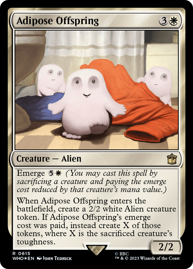 Adipose Offspring (Surge Foil) [Doctor Who] | The CG Realm