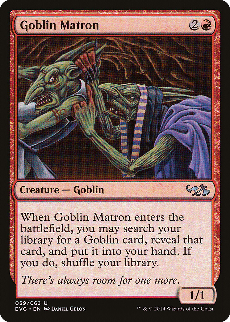 Goblin Matron (DD3-) - Duel Decks Anthology: Elves vs. Goblins