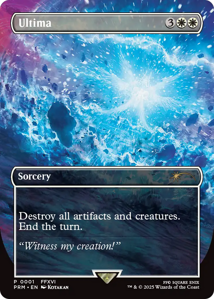 Ultima [Standard Showdown Promos] | The CG Realm