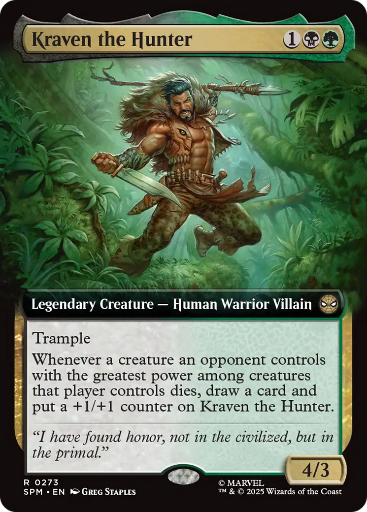 Kraven the Hunter (Extended Art) [Marvel's Spider-Man] | The CG Realm