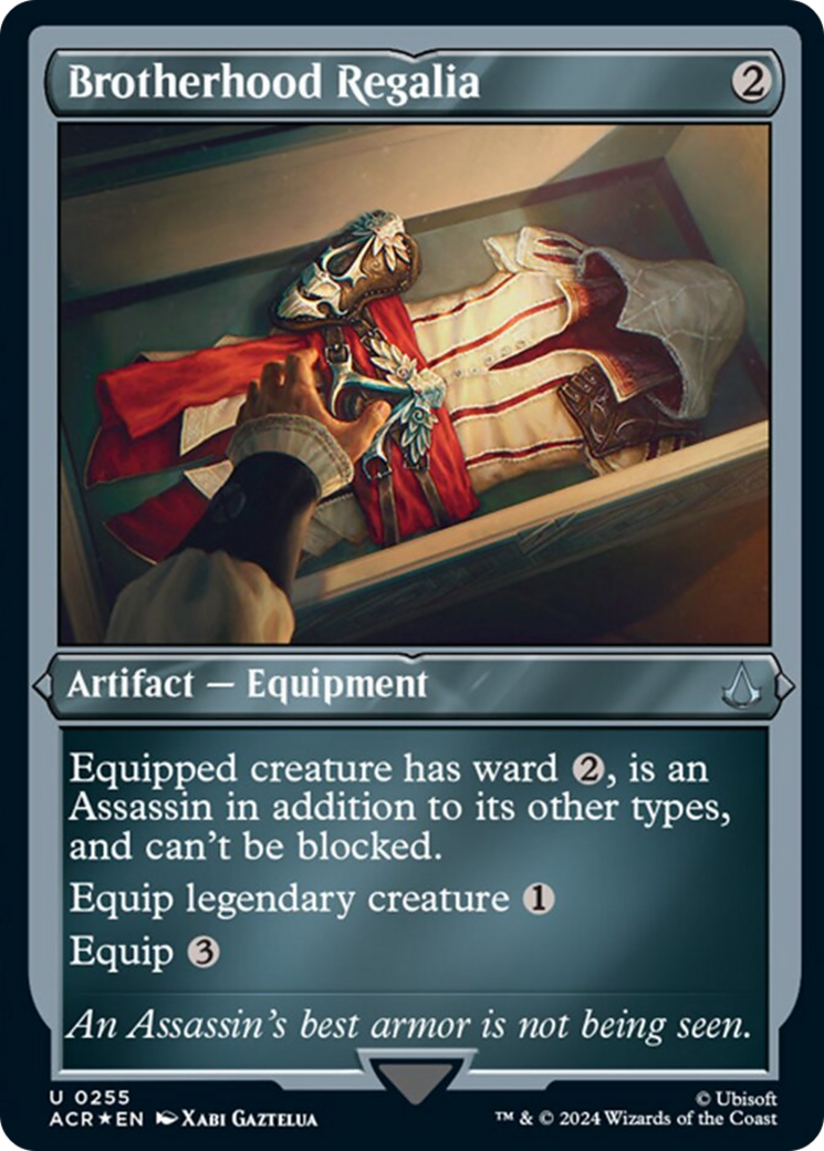 Brotherhood Regalia (Foil Etched) [Assassin's Creed] | The CG Realm