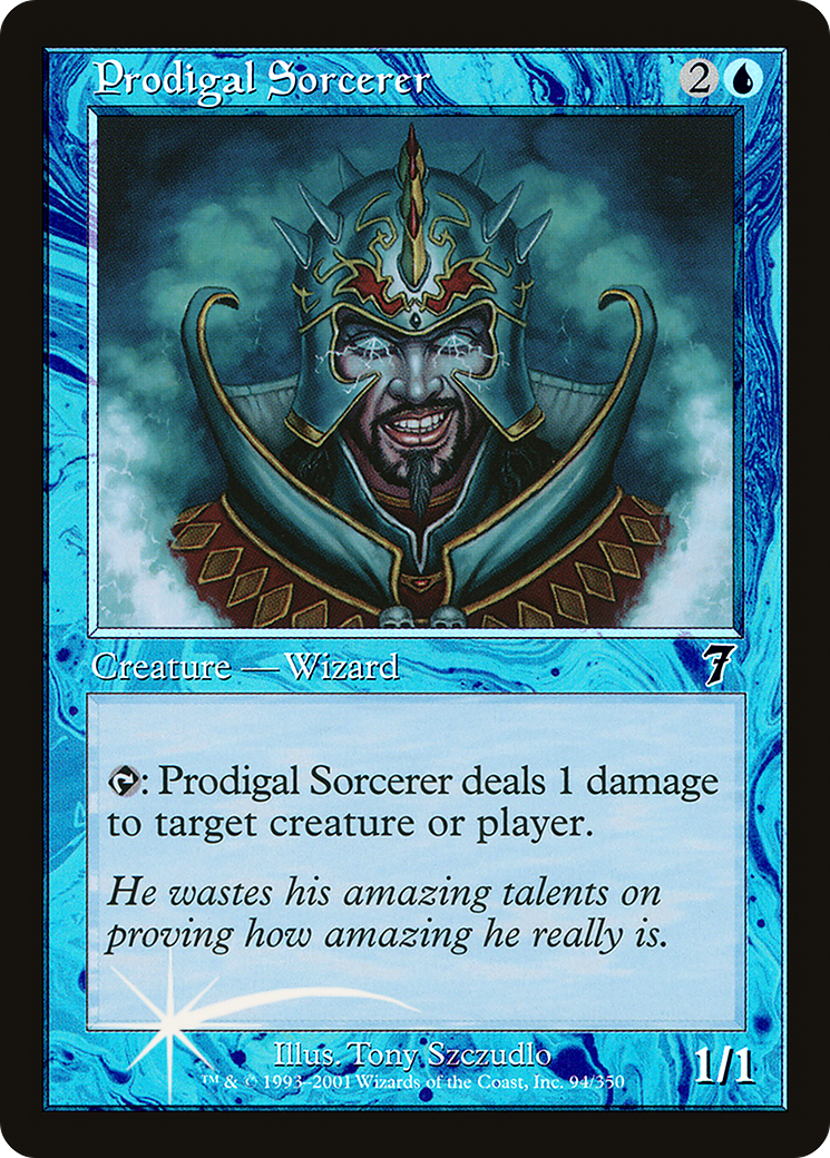 Prodigal Sorcerer (7ED-094) - 7th Edition Foil