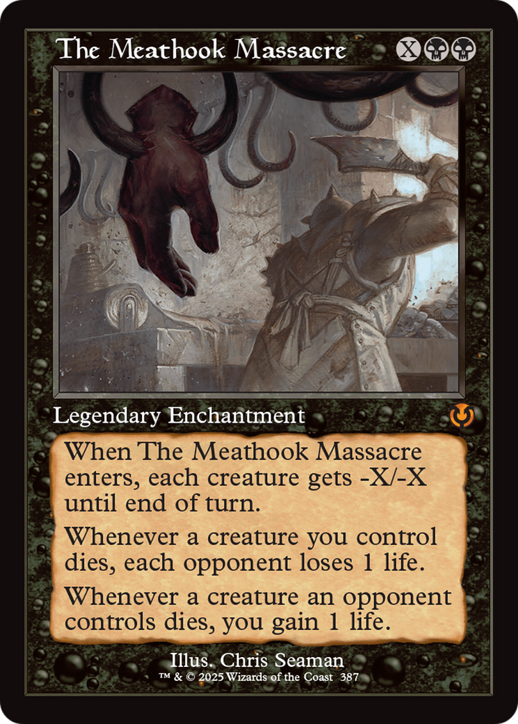 The Meathook Massacre (Retro Frame) [Innistrad Remastered] | The CG Realm