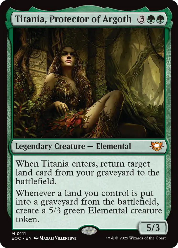 Titania, Protector of Argoth [Edge of Eternities Commander] | The CG Realm