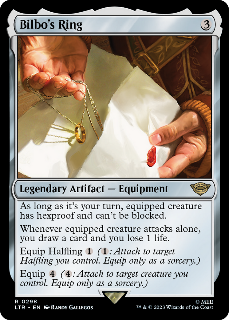 Bilbo's Ring [The Lord of the Rings: Tales of Middle-Earth] | The CG Realm
