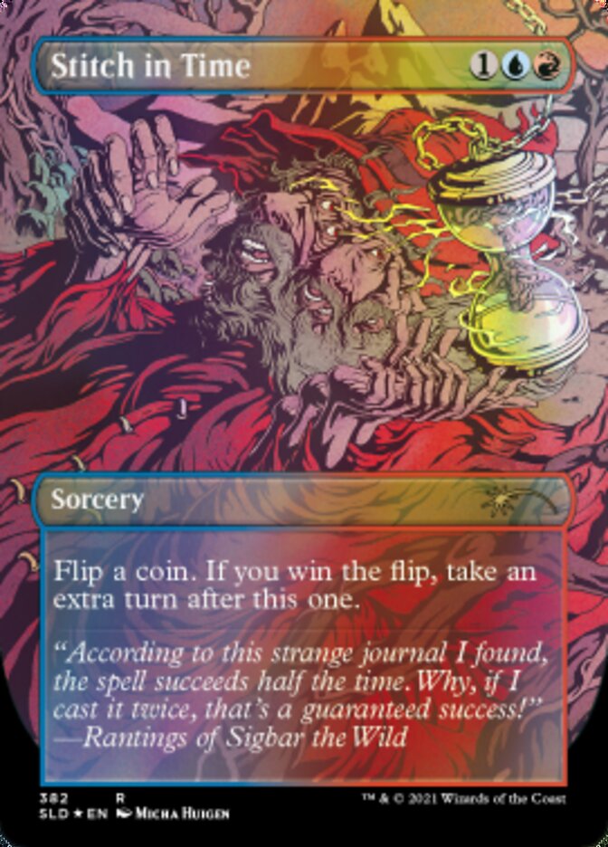 Stitch in Time (SLD-382) - Secret Lair Drop (Borderless) Foil