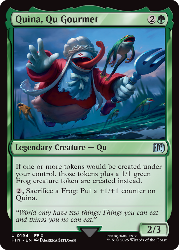 Quina, Qu Gourmet [FINAL FANTASY] | The CG Realm