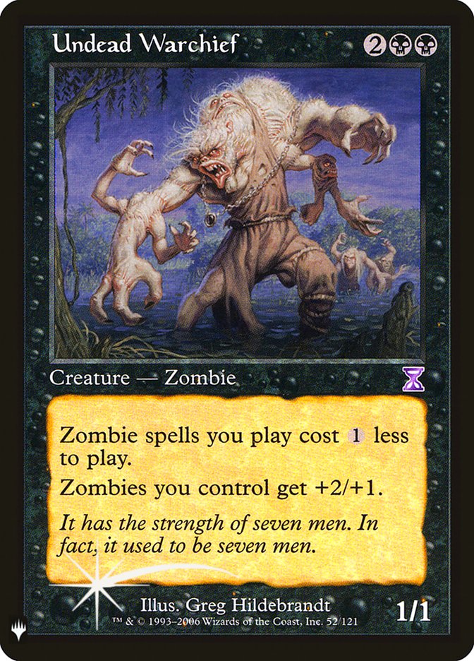 Undead Warchief [Mystery Booster] | The CG Realm