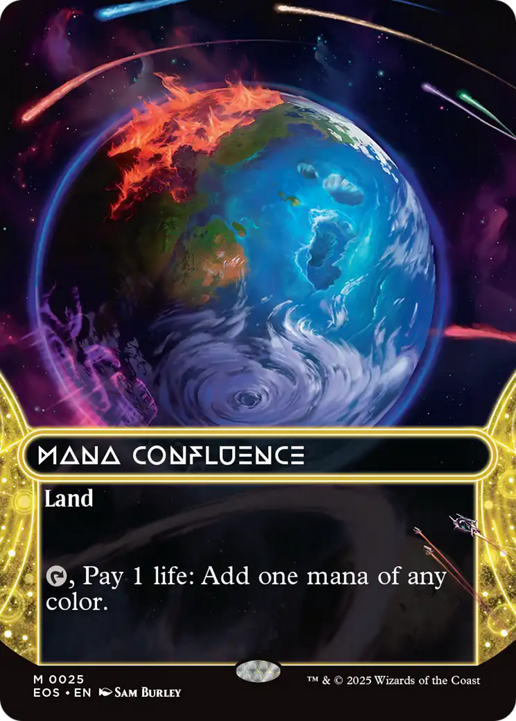 Mana Confluence (0025) (Borderless) [Edge of Eternities: Stellar Sights] | The CG Realm