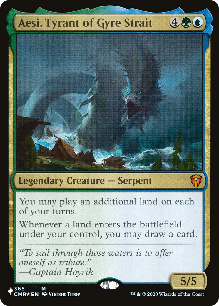 Aesi, Tyrant of Gyre Strait [The List] | The CG Realm