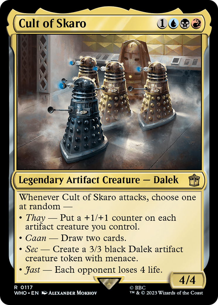Cult of Skaro [Doctor Who] | The CG Realm