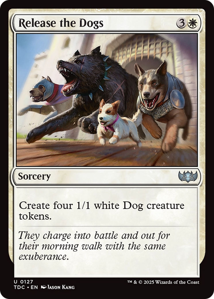 Release the Dogs [Tarkir: Dragonstorm Commander] | The CG Realm