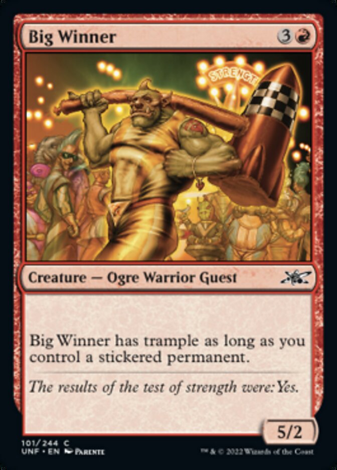 Big Winner [Unfinity] | The CG Realm