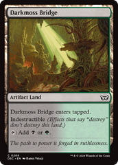 Darkmoss Bridge [Duskmourn: House of Horror Commander] | The CG Realm