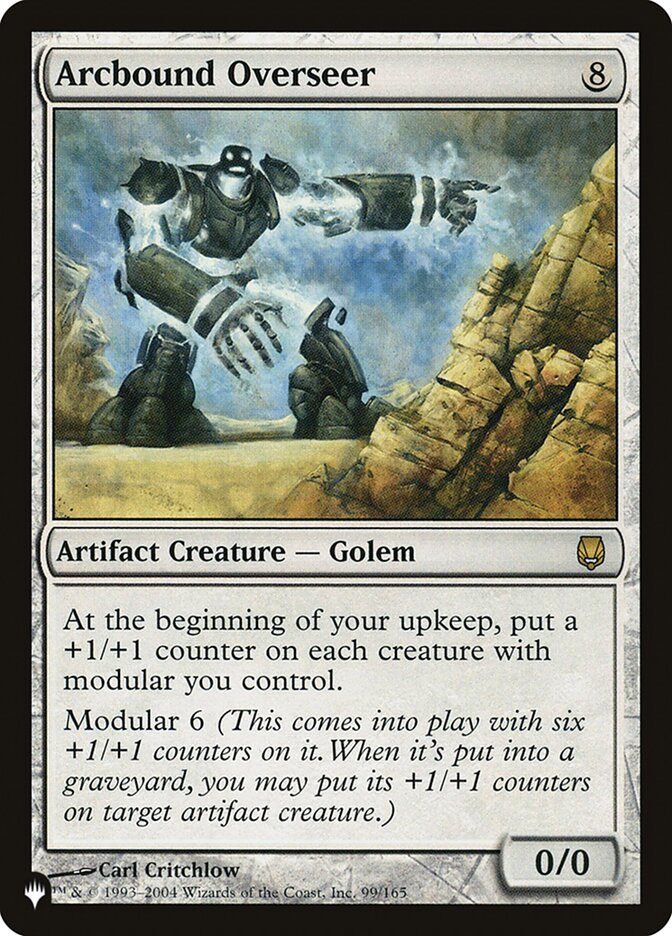 Arcbound Overseer [The List] | The CG Realm