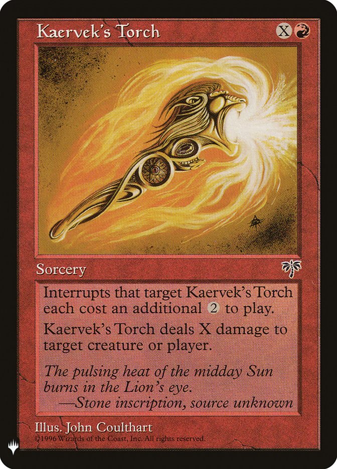 Kaervek's Torch [Mystery Booster] | The CG Realm