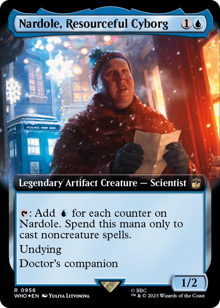 Nardole, Resourceful Cyborg (Extended Art) (Surge Foil) [Doctor Who] | The CG Realm