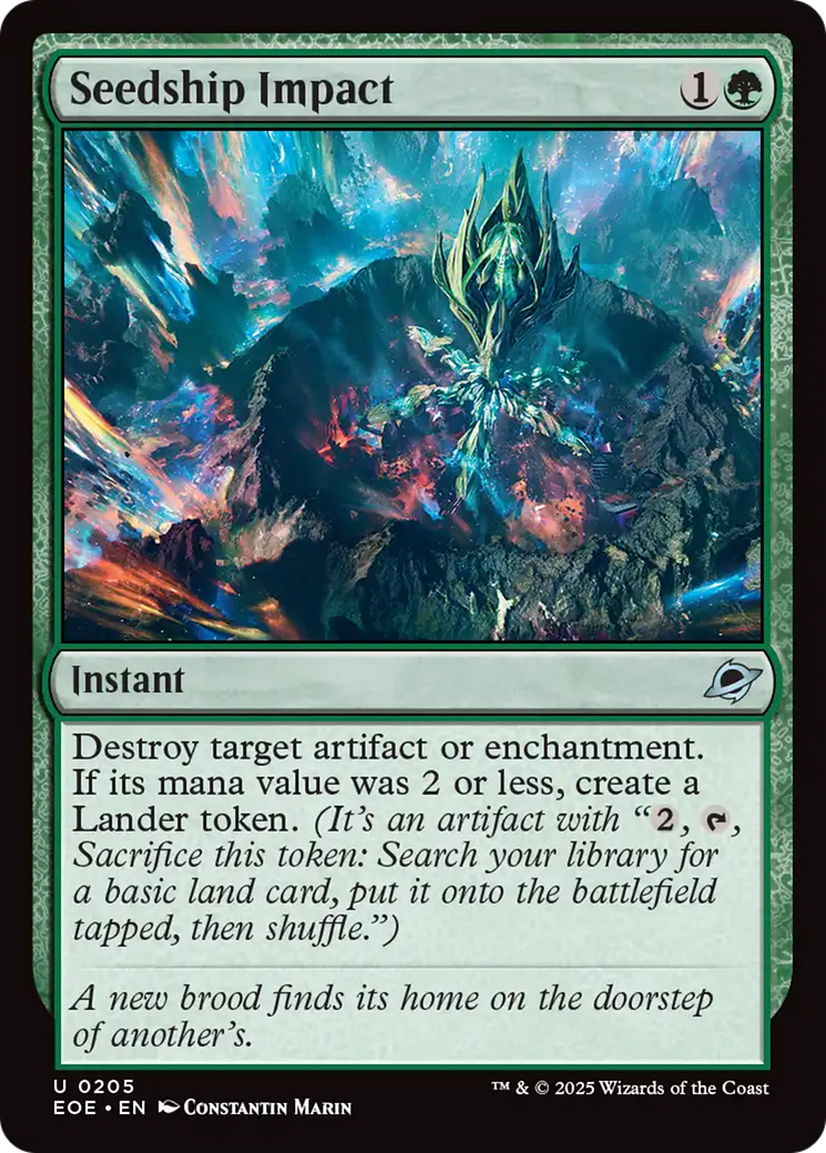Seedship Impact [Edge of Eternities] | The CG Realm