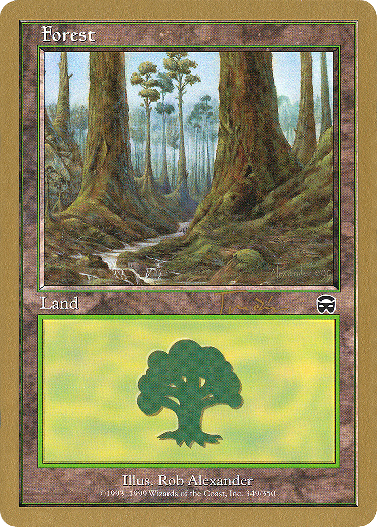 Forest (349) - 2001 Jan Tomcani (MMQ) (WCD-) - World Championship Decks 2001