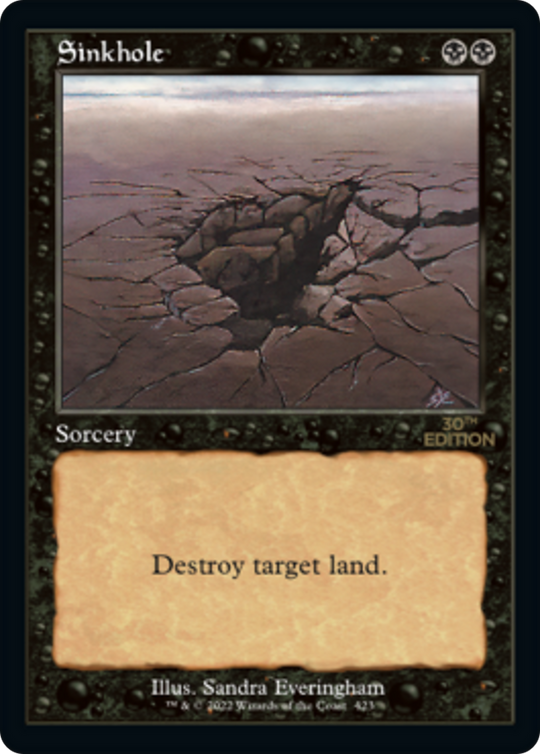 Sinkhole (Retro Frame) (30A-423) - 30th Anniversary Edition