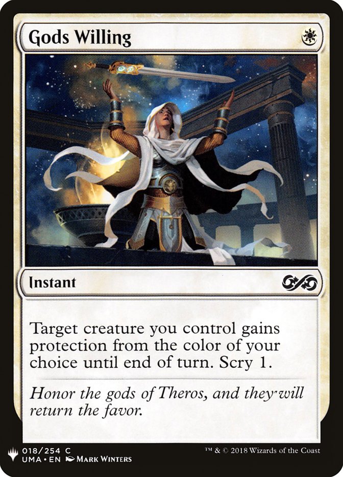 Gods Willing [Mystery Booster] | The CG Realm