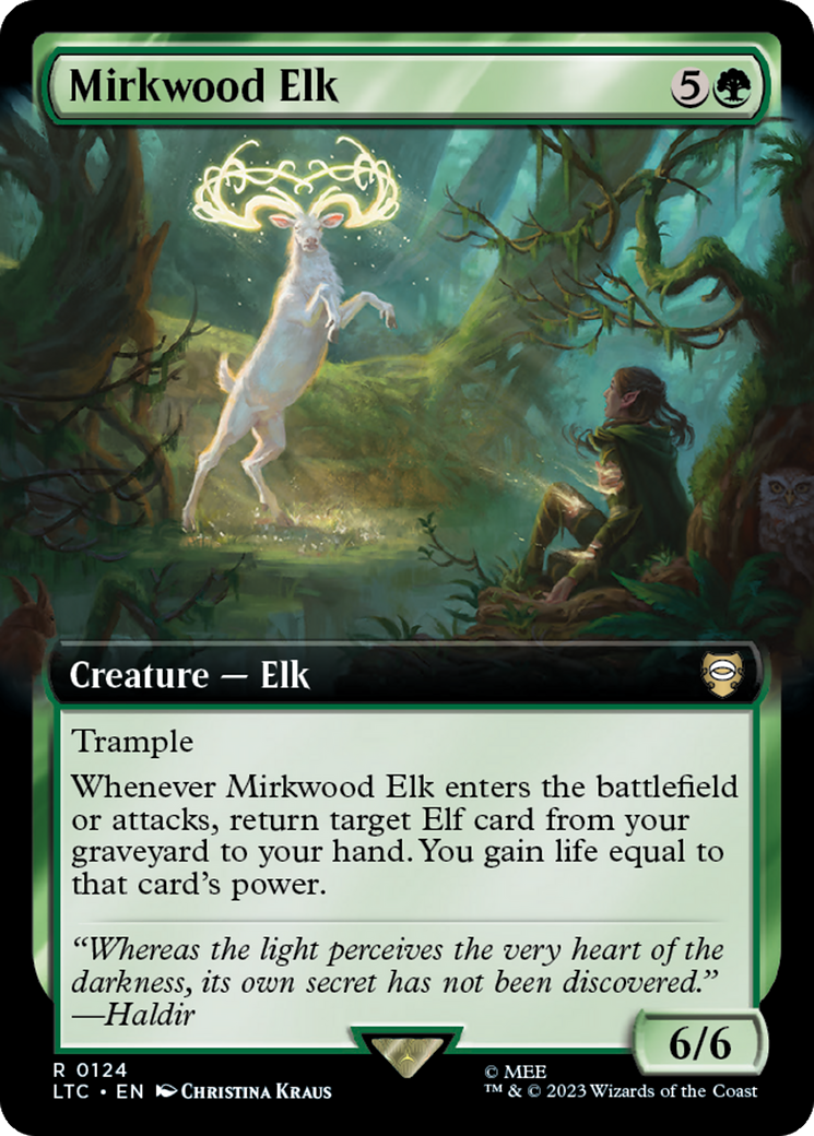Mirkwood Elk (Extended Art) [The Lord of the Rings: Tales of Middle-Earth Commander] | The CG Realm
