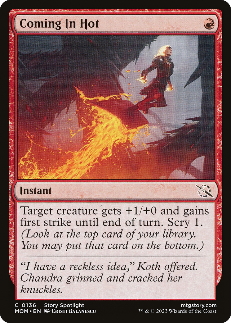 Coming In Hot [March of the Machine] | The CG Realm