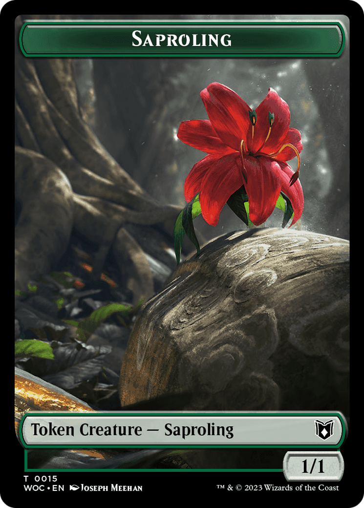 Saproling // Ape Double-Sided Token (LIST-15 // 10) - The List Reprints