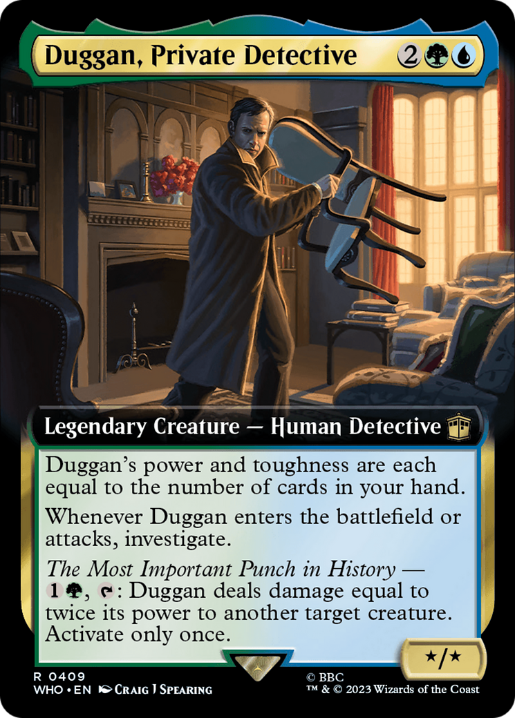 Duggan, Private Detective (Extended Art) [Doctor Who] | The CG Realm
