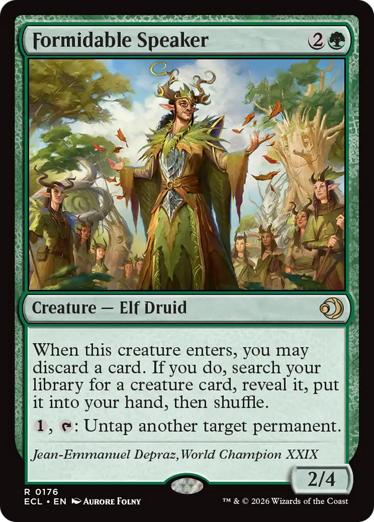 Formidable Speaker [Lorwyn Eclipsed] | The CG Realm