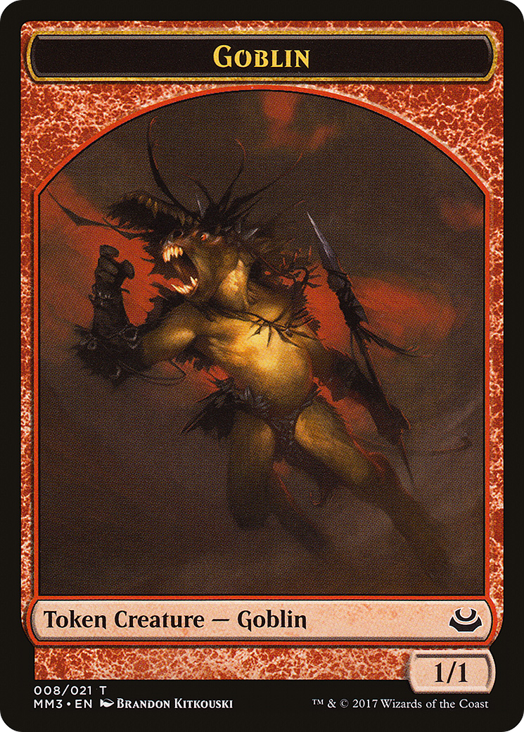 Goblin Token (MM3-008) - Modern Masters 2017 Tokens