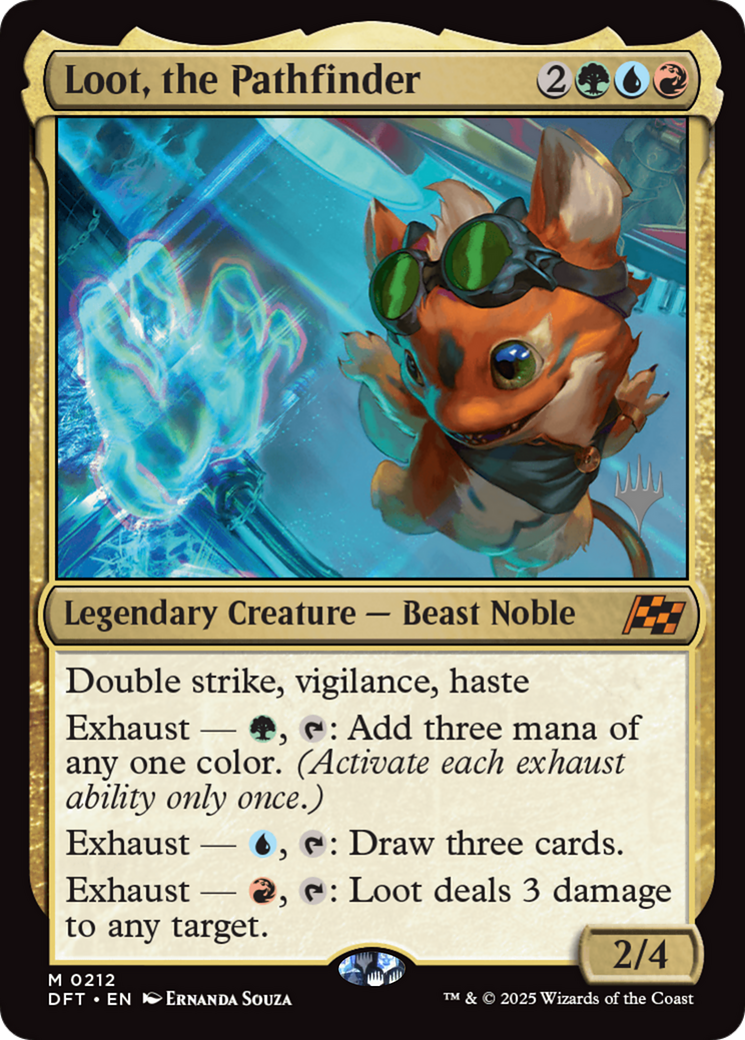 Loot, the Pathfinder (Promo Pack) [Aetherdrift Promos] | The CG Realm