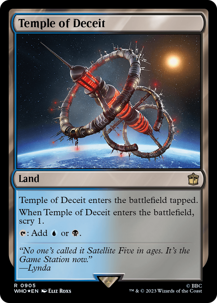 Temple of Deceit (Surge Foil) [Doctor Who] | The CG Realm