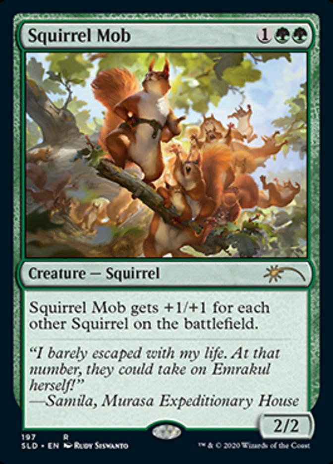 Squirrel Mob [Secret Lair Drop Series] | The CG Realm