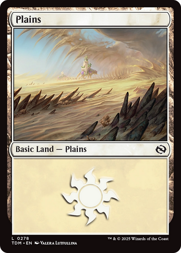 Plains (0278) [Tarkir: Dragonstorm] | The CG Realm