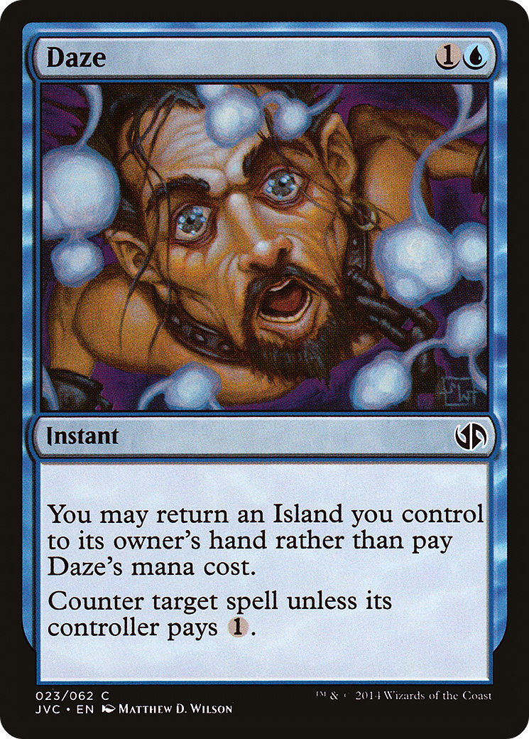 Daze (DD3-023) - Duel Decks Anthology: Jace vs. Chandra
