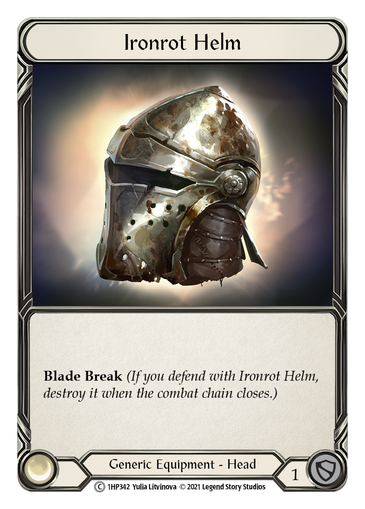 Ironrot Helm [1HP342] (History Pack 1) | The CG Realm