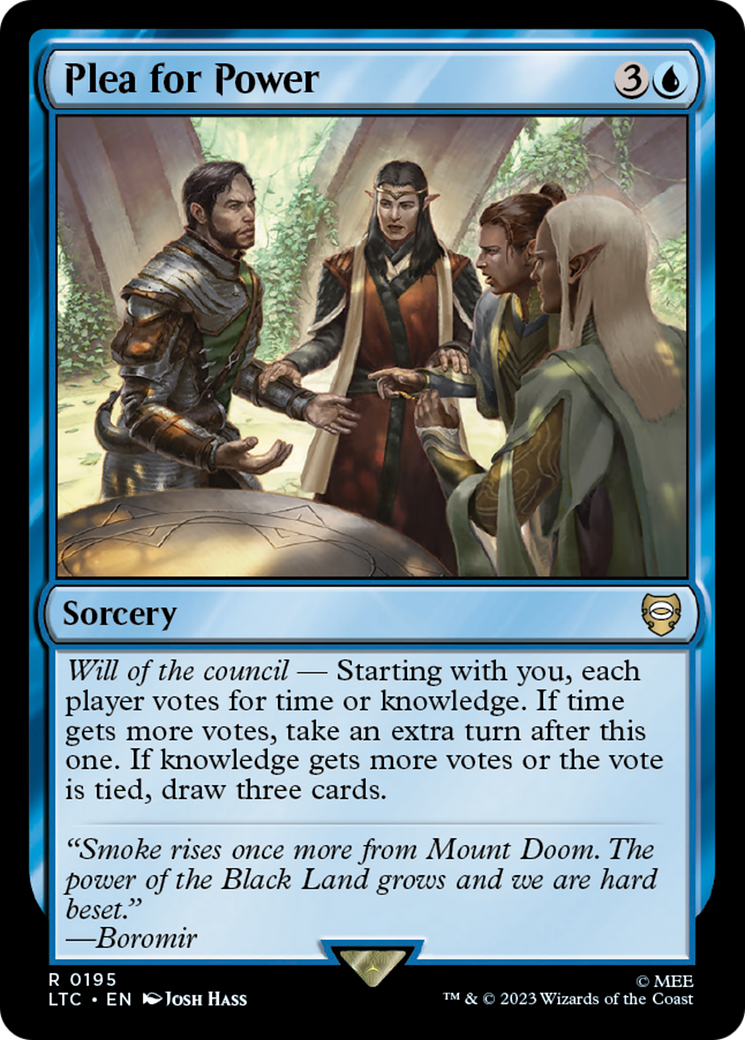 Plea for Power [The Lord of the Rings: Tales of Middle-Earth Commander] | The CG Realm