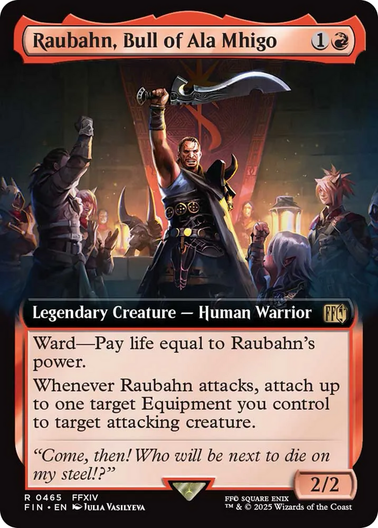 Raubahn, Bull of Ala Mhigo (Extended Art) [FINAL FANTASY] | The CG Realm