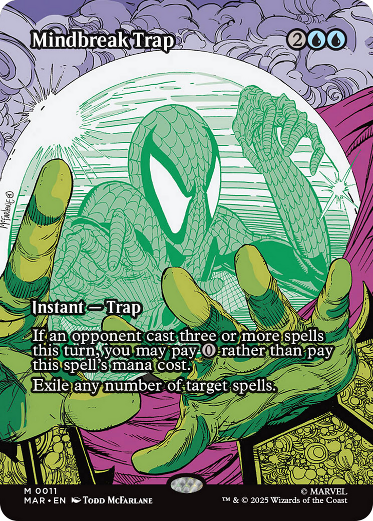 Mindbreak Trap (Borderless) [Marvel Universe: Eternal-Legal] | The CG Realm