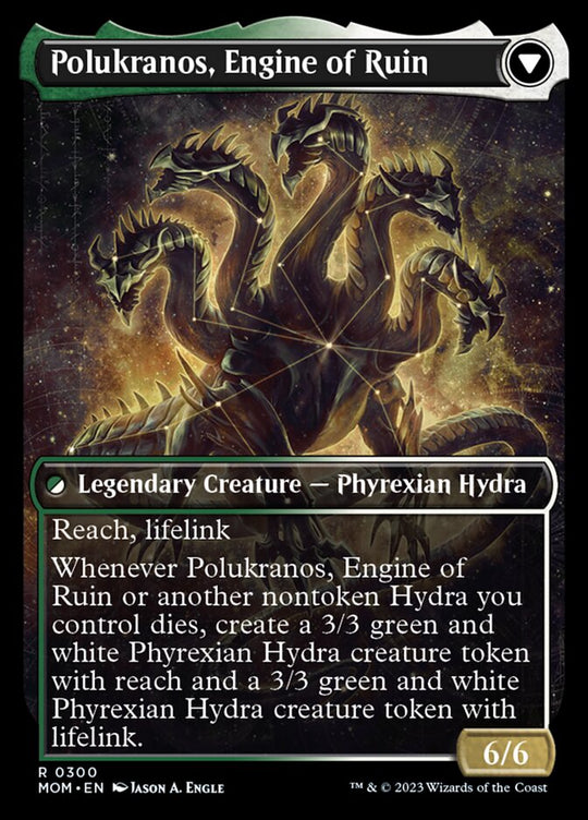 Polukranos Reborn (Showcase) (MOM-300) - March of the Machine: (Showcase)