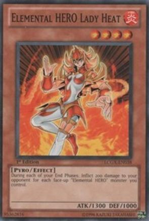 Elemental Hero Lady Heat (PP02-EN008) - Premium Pack 2 Unlimited