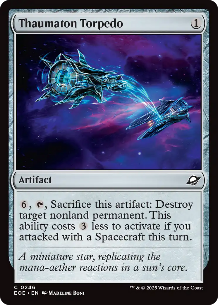 Thaumaton Torpedo [Edge of Eternities] | The CG Realm