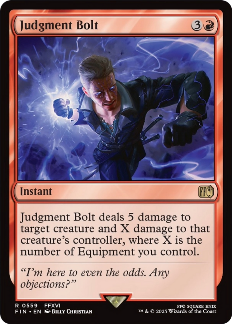 Judgment Bolt [FINAL FANTASY] | The CG Realm