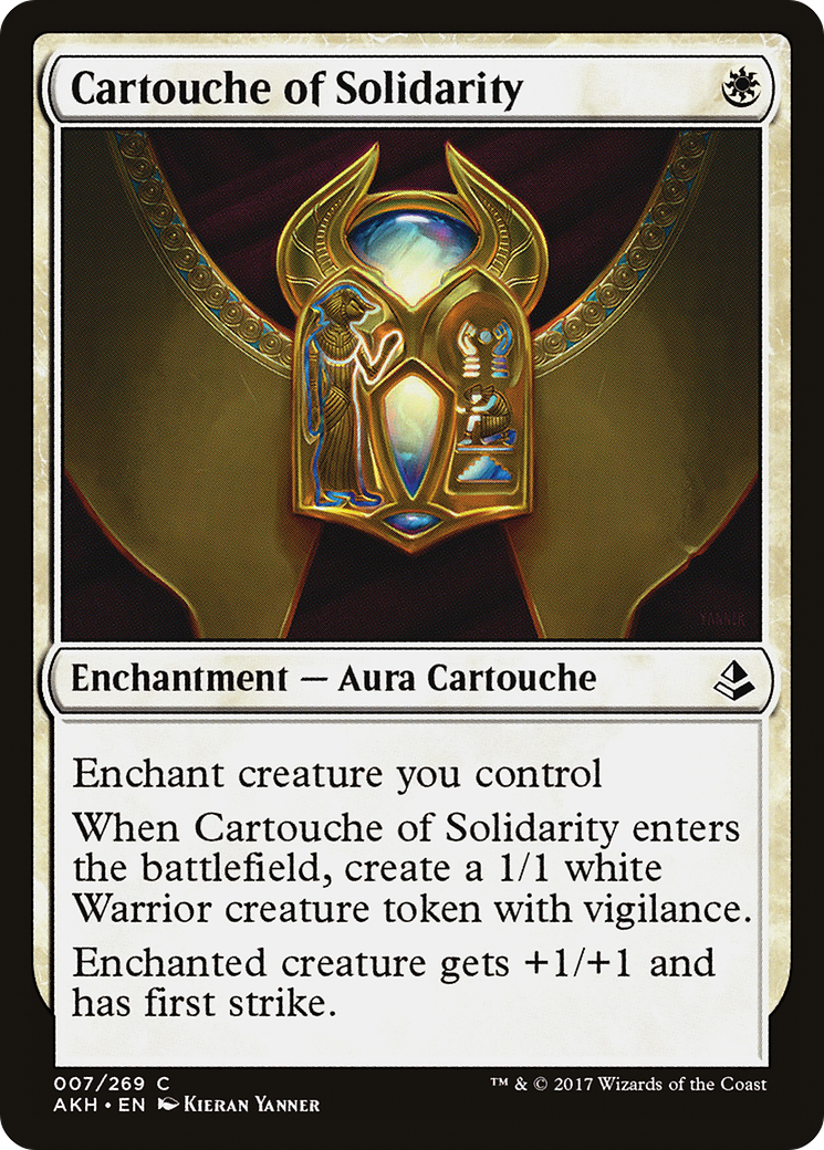 Cartouche of Solidarity (AKH-007) - Amonkhet