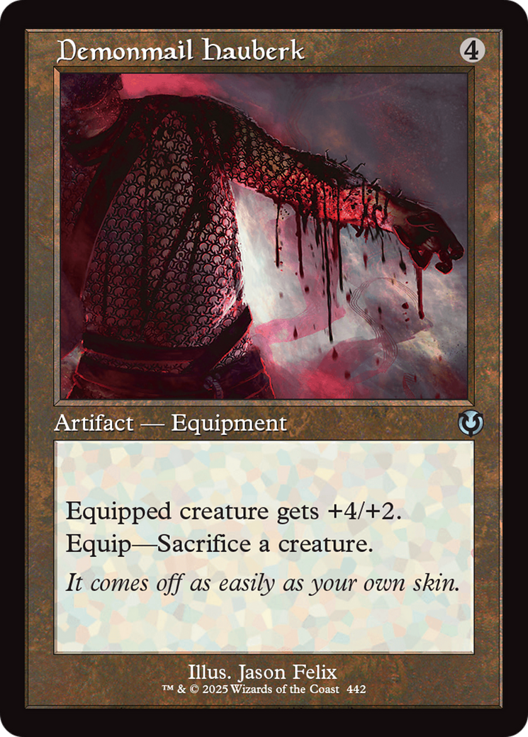 Demonmail Hauberk (Retro Frame) [Innistrad Remastered] | The CG Realm