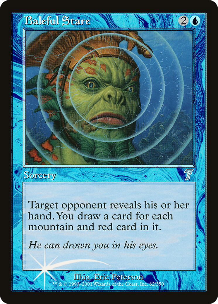 Baleful Stare (7ED-062) - 7th Edition