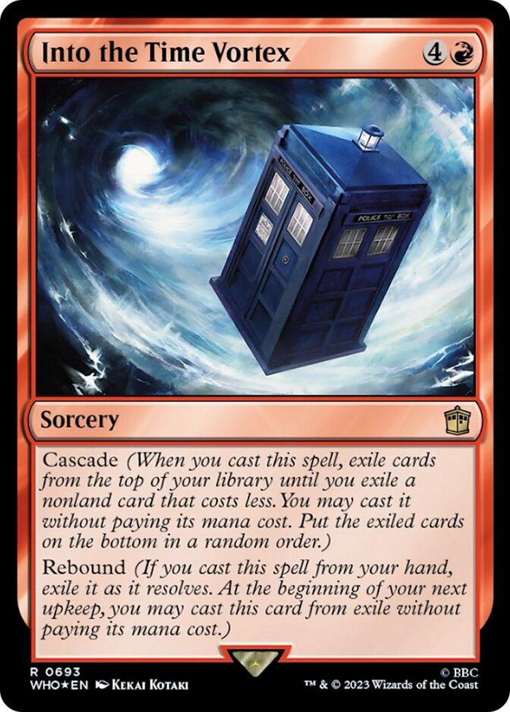 Into the Time Vortex (Surge Foil) [Doctor Who] | The CG Realm