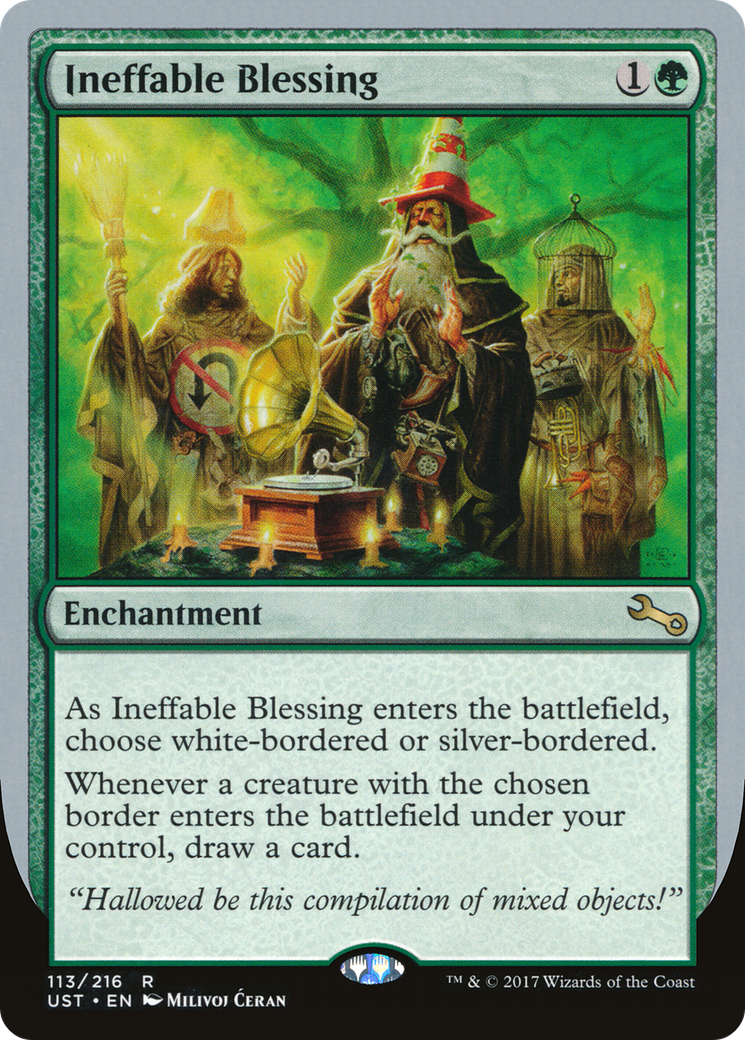 Ineffable Blessing (C) (UST-113) - Unstable